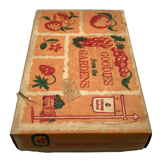 Rare Vintage Callaway Gardens Goodies from the Gardens 12-Jar Sampler Box - Picture 5 of 12